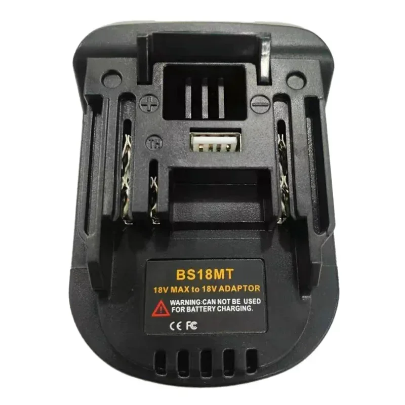 Für Bosch 18 V BAT619G/620 Batterien Konvertieren Zu für Makita 18 V BL 1860 Lithium-Batterie Neue BS18MT Batterie adapter Konverter USB