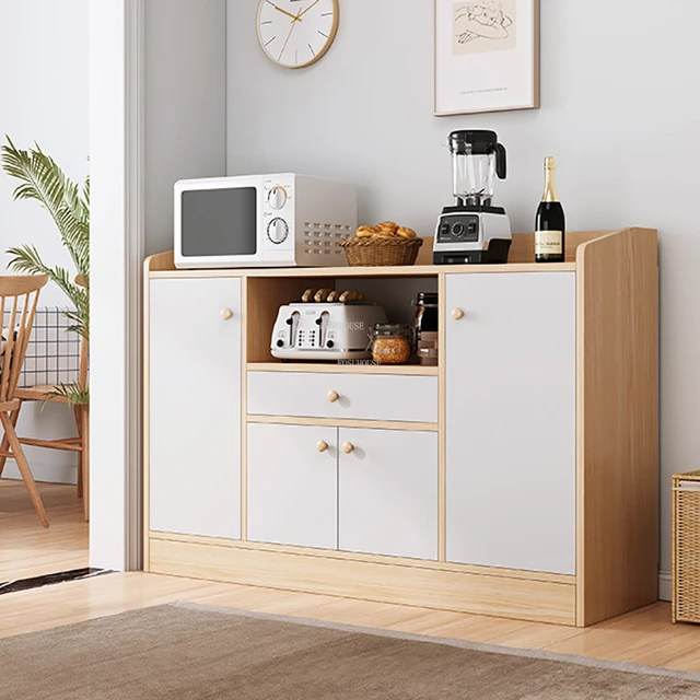 Simple Small Apartment Restaurant Kitchen Cabinets Modern Living Room Storage  Cabinet Large Capacity Home Furniture Sideboard - Kitchen Cabinets -  AliExpress