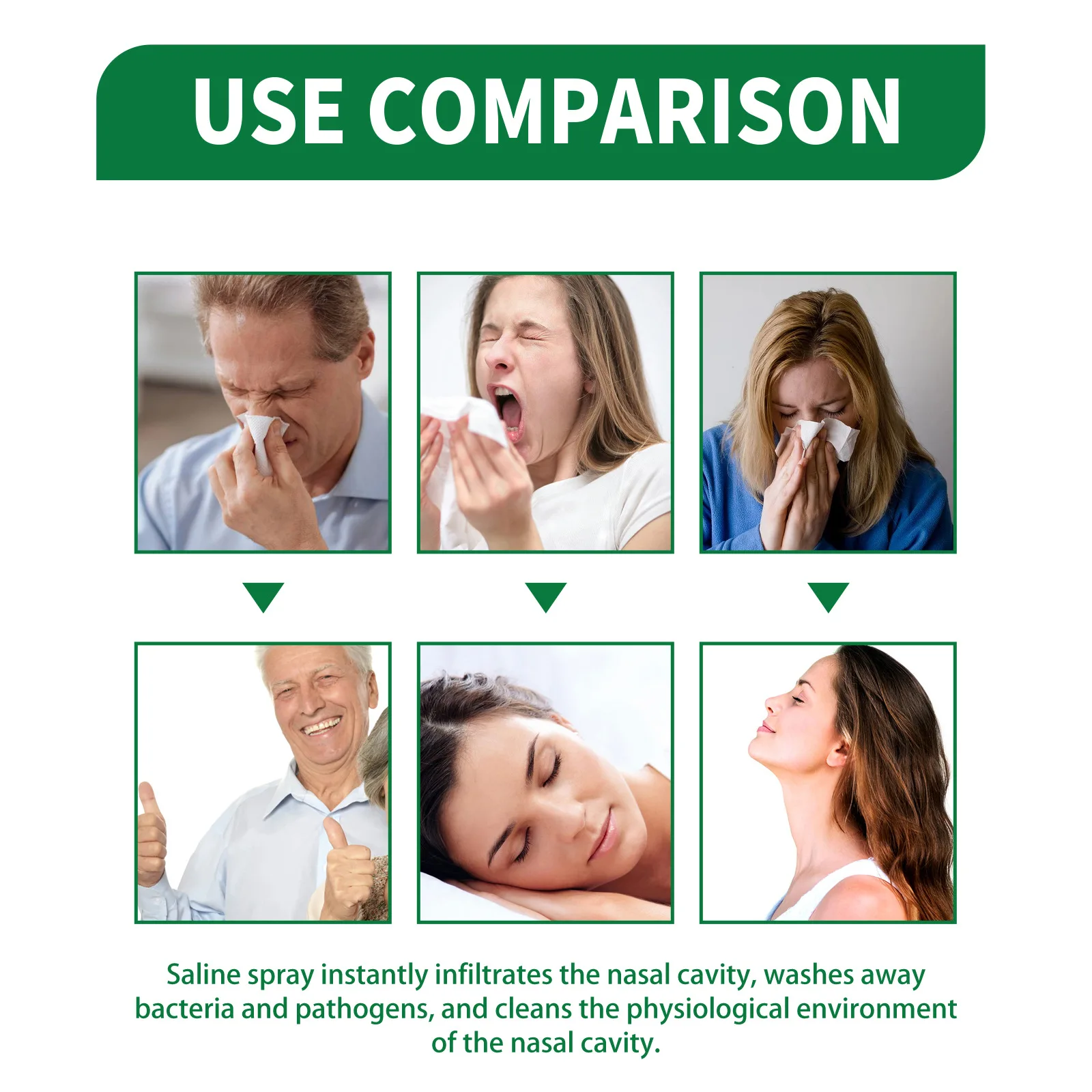Nasal Spray South Moon Herbal Cleansing Lung Relieve Sore Throat