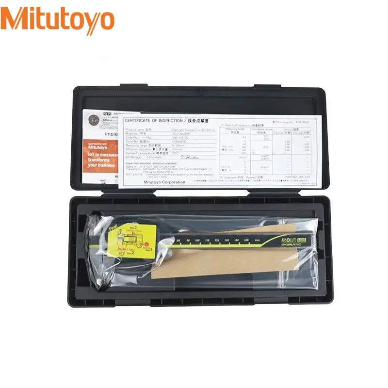 

Mitutoyo 6in 500-196-20 Caliper Digital Vernier Calipers 150mm 200mm 8in 12 Inches Electronic Stainless Steel Measuring Tools