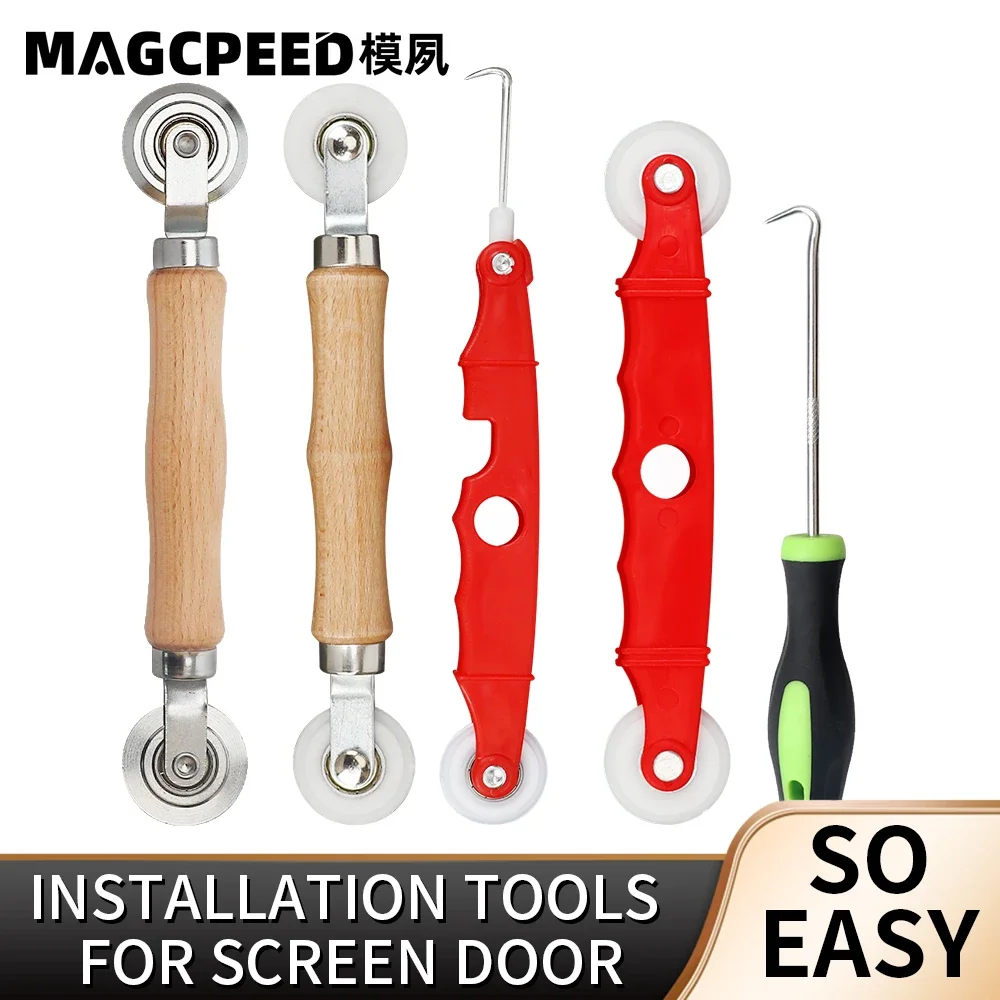 Screen Installation Tools Nylon Metal Wheel Screen Door/Window ...