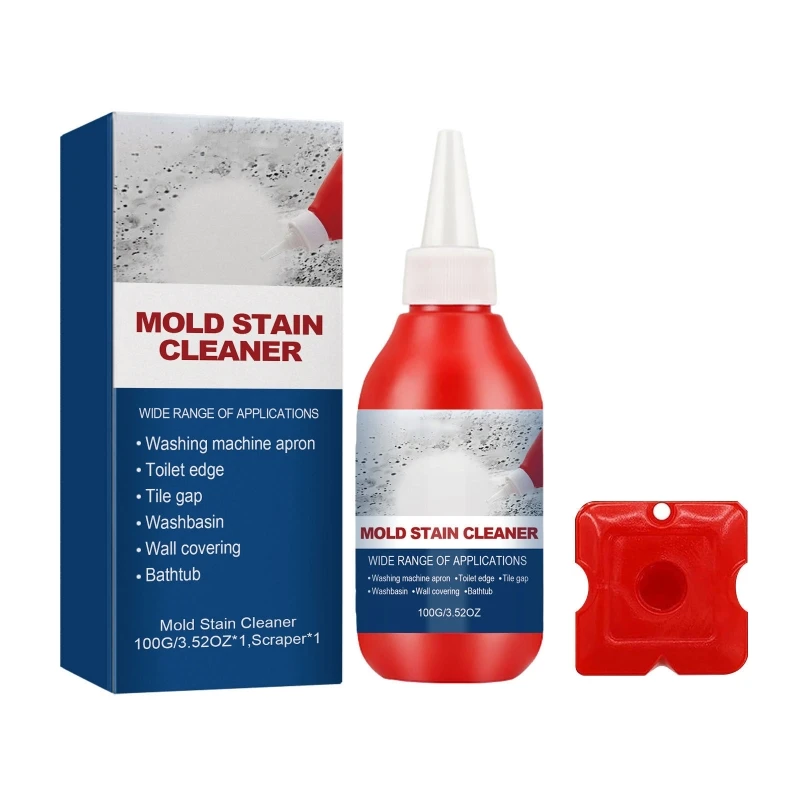 

2024 New Mold Mildews Cleaner Gel Household Mold Removal Gel for Wall Tiles Grout Sealant Kitchen Bathroom Home Sinks Cleaning