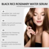 West Month Black Sesame Hair Serum Improve Damaged Split End Dry Frizz Deep Nourishing Moisturizing Hair Care For All Types Hair