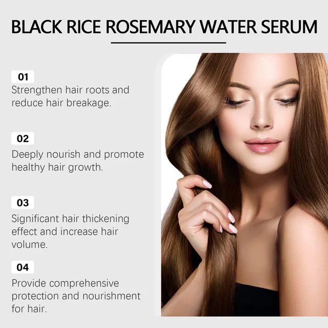West Month Black Sesame Hair Serum Improve Damaged Split End Dry Frizz Deep Nourishing Moisturizing Hair Care For All Types Hair