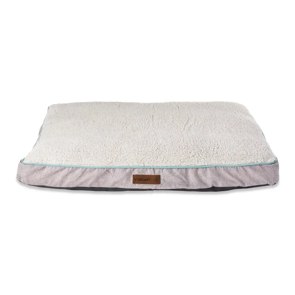 

Vibrant Life Large Therapeutic Dog Bed, Gray
