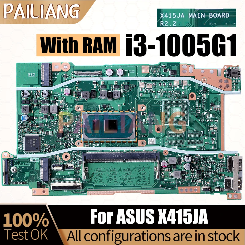 Motherboard Asus M409d Ram Upgrade X415JA Mainboard For ASUS