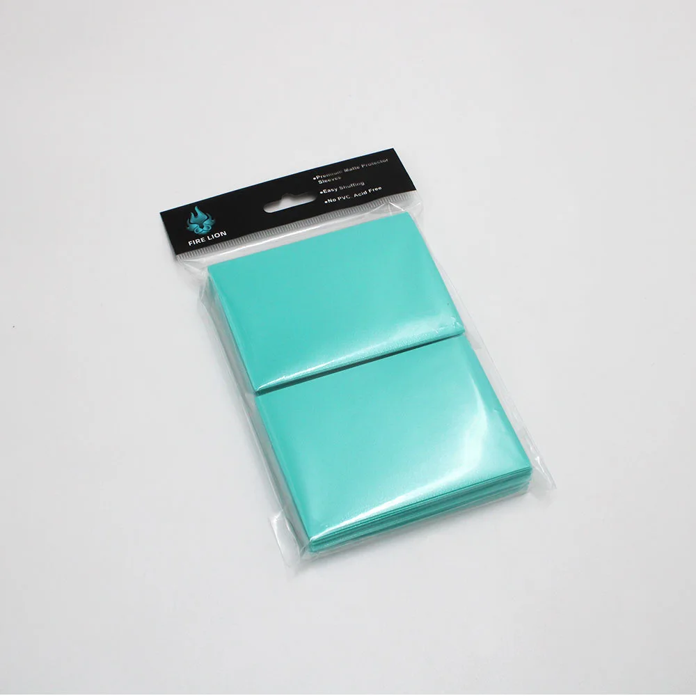 Matte Colorful Card Sleeves - 100 PCS Standard Size Trading Card Protectors