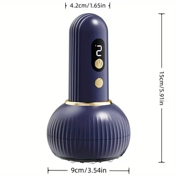 Electric Cupping Massager Vacuum Suction Cup GuaSha Anti Cellulite Beauty Health Scraping Infrared Heat Body Slimming Massage