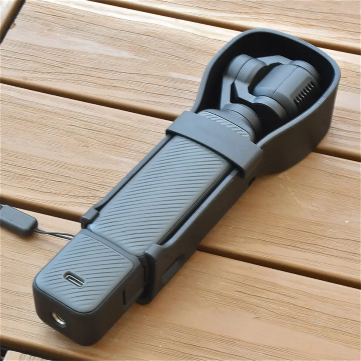 DJI 오즈모 포켓 3용 A10R 보호 케이스, 충격 방지 휴대용 쉘 커버, 미끄럼 방지 그립, 전체 바디 보호 기능