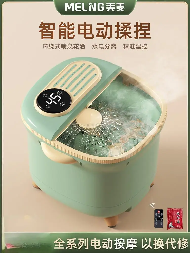 

Automatic Thermostatic Foot Tub Feet Spa Bath Massager Electric Bucket Tropical Massage Home Health Massag Detox Machine Heating