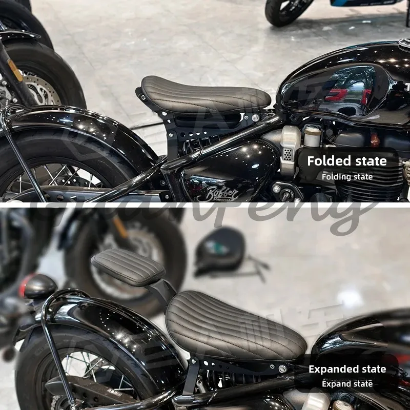 Triumph Bobber Second Seat Cafe-Racer Rider-Only Seat For Triumph