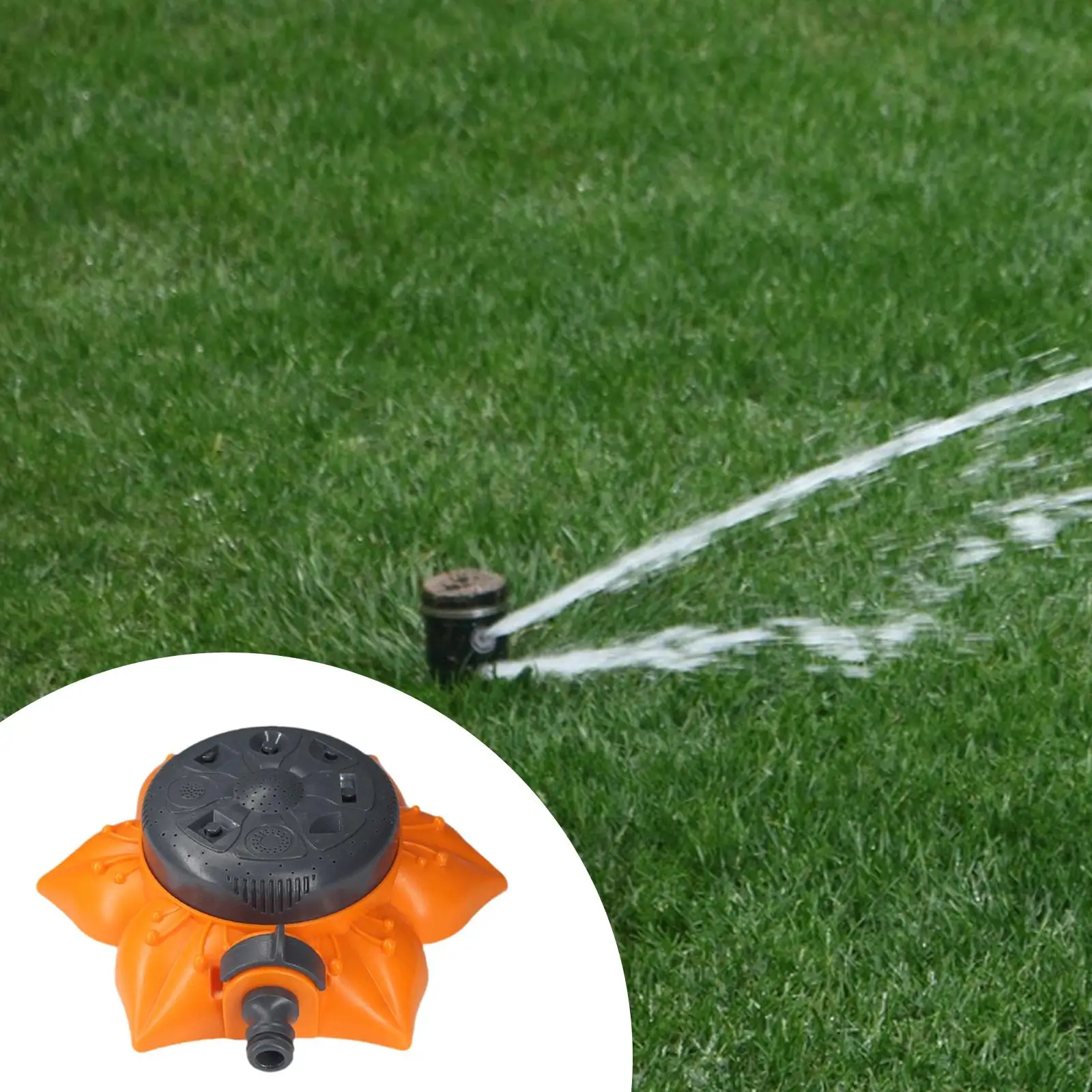 야드 스프링클러 조절식 정원 스프링클러 시스템 잔디밭 스프링클링 자동 급수 시스템 (정원 가꾸기 및 조경용)