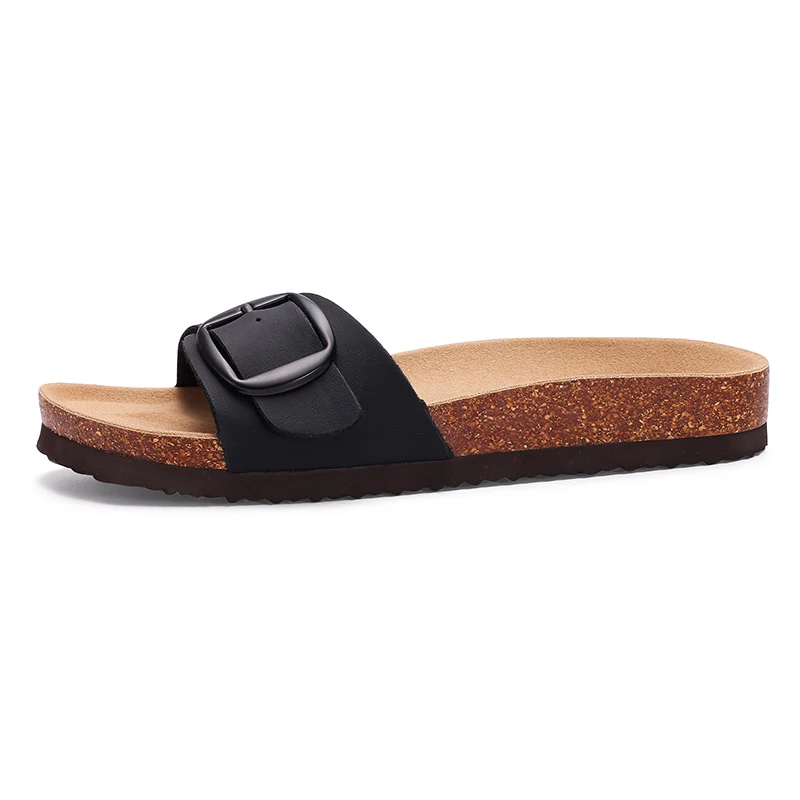 Women Casual Nonslip Beach Sandals Cork Footbed Slippers