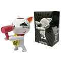 White Cat With Box