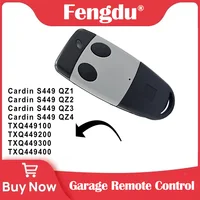 Wireless Garage Door Remote Control Handheld Transmitter Duplicator For CARDIN S449 QZ2 QZ4 Rolling Code 433.92MHz 1