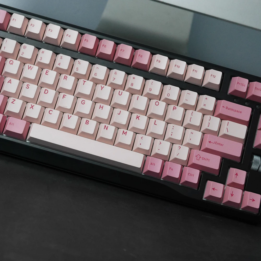 Doubleshot Keycap para Teclado mx Juízes Fantasmas gj Sakura Festival de Matsuri Cereja Pbt 60 65 87 104 Xd64 Xd68 Bm60 Bm65 Rosa - Imagem 3