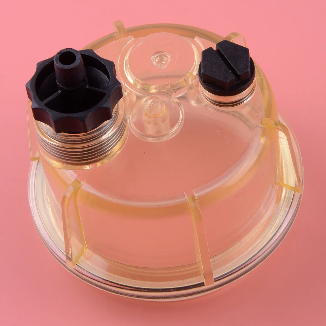 

2pcs/Set Fuel Filter Water Separator Clear Bowl Kit RK30475 Fit for Racor S3213 S3214 Plastic