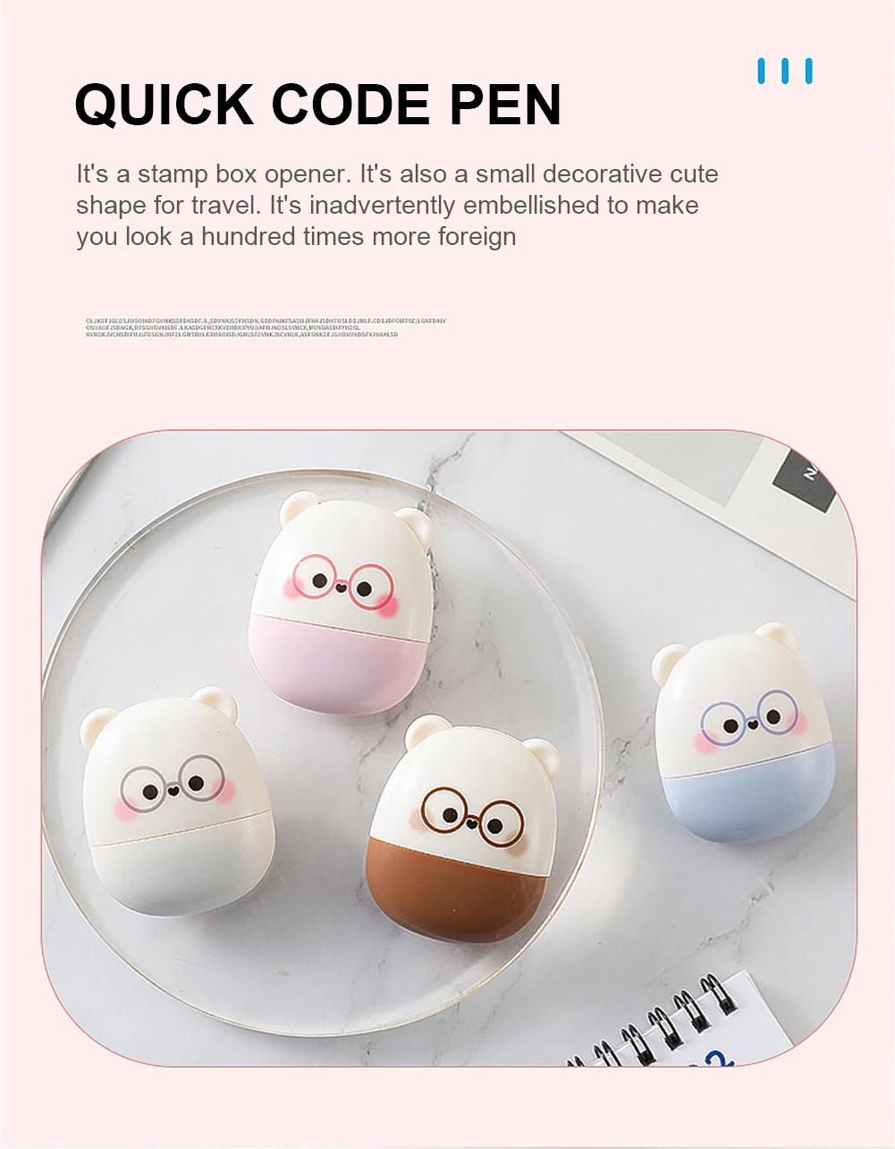 Stamp Roller Anti-Theft Protection ID Seal Smear Privacy Confidential Data Guard Information Data Identity Address Blocker