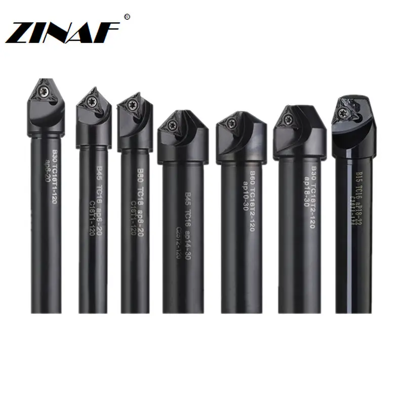 60 Degree Indexable Chamfering Cutter Countersink Bar Milling