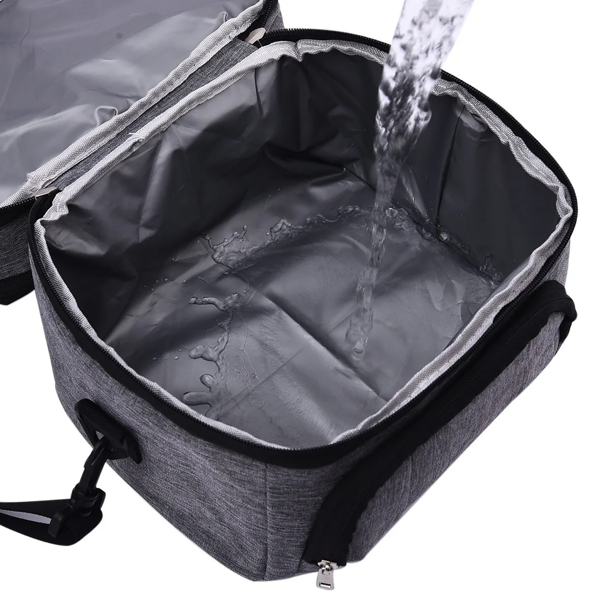 Lunch Bag Lunch Box Insulated Thermal Waterproof Picnic with Adjustable Strap