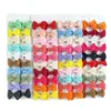 100PCS Colorful Dog Bow Hairpin Fashion Pure Bow Hair Clips for Small Dogs Cute Puppy Cat Headwear Dog Grooming Hair Accessories 4