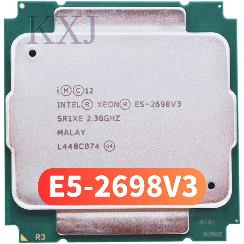 

Б/у процессор Intel Xeon E5 2698V3 стандарта SR1XE, 2,3 ГГц, 16 ядер, 135 Вт, разъем LGA 2011-3, ЦП 2698V3