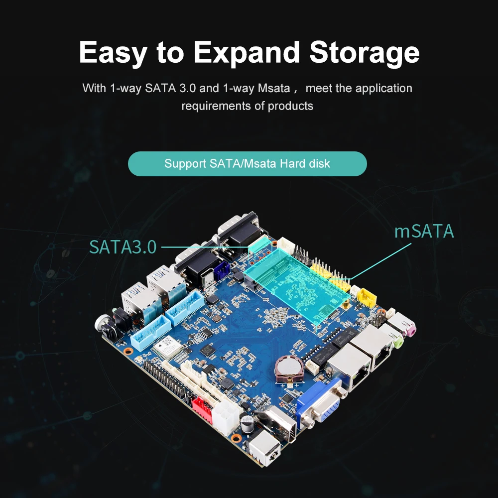 Liontron RockChip RK3568 Development Board Dual Gigabit Ethernet Expandable SATA / SSD Supports Linux Android 11 / Debian10