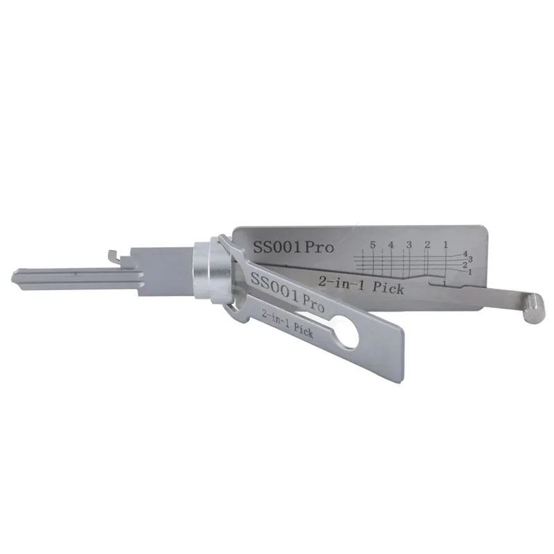 r Lishi 2 in1 SS001 SS002 SS002R R52 KW1 KW5 SC1 SC4 SC20 M1/MS2 AM5 R52L Schlosserwerkzeuge für Haustür-Zivelschlösser – Detail 2