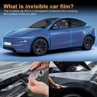 For Tesla Model Y Juniper 2025-2026 Transparent Car Protective Film TPU Clear Film Pre-Cut PPF Body Scratch Resistant 1