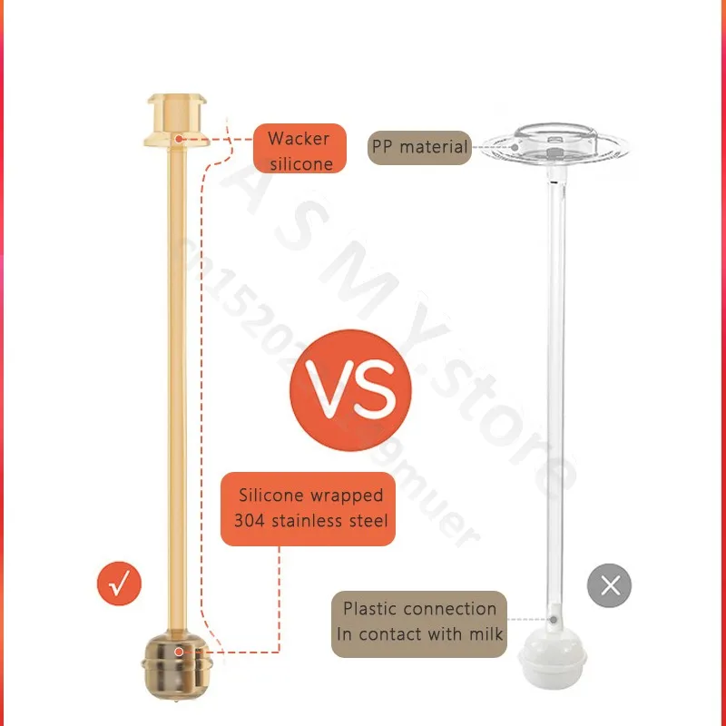 Anti-flatulence newborn baby bottle/180ML 300ML PPSU large-capacity bottle/wide-mouth BPA-free/baby drinking glass 4