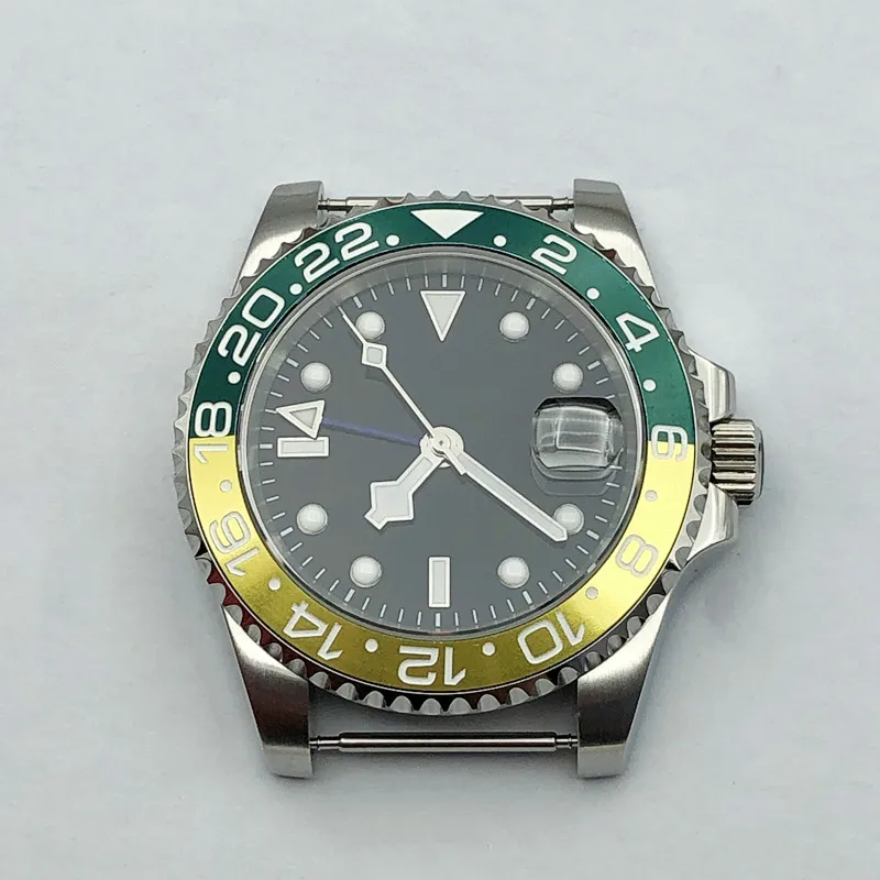 LARIMOKER Neue 40mm GMT Sapphire Herren Mingzhu DG3804 Automatikuhr ohne Armband – Detail 15