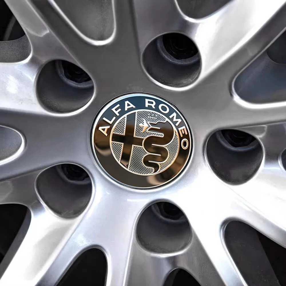 Premium Wheel Center and Emblem Set – 11-Piece Collection