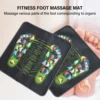 1pcs Foot Acupressure Massage Pad Comfortable Feet Muscle Relaxation Massager Tool for Long Sitting Office Workers Elders