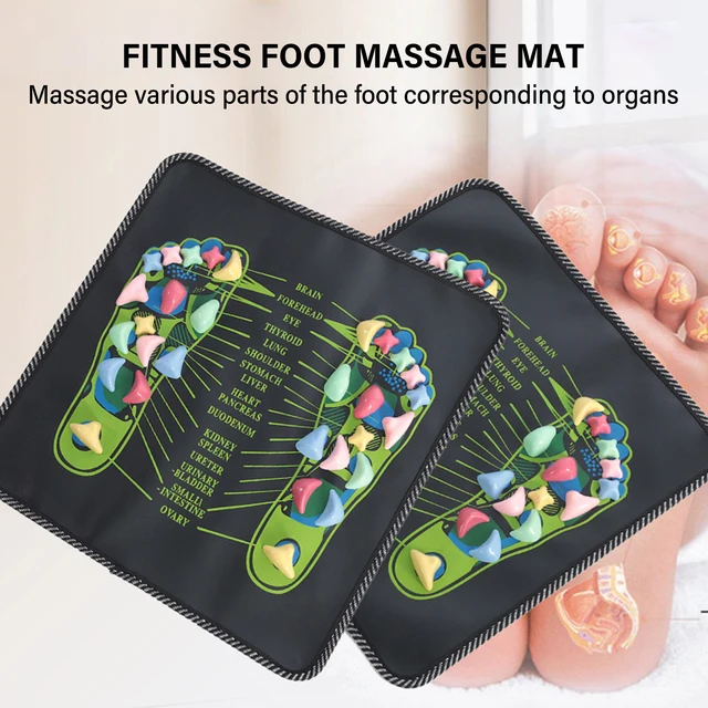 1pcs Foot Acupressure Massage Pad Comfortable Feet Muscle Relaxation Massager Tool for Long Sitting Office Workers Elders