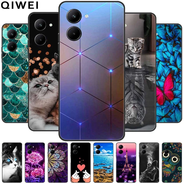 Funda de teléfono para Realme 10 2022, carcasa de TPU de silicona