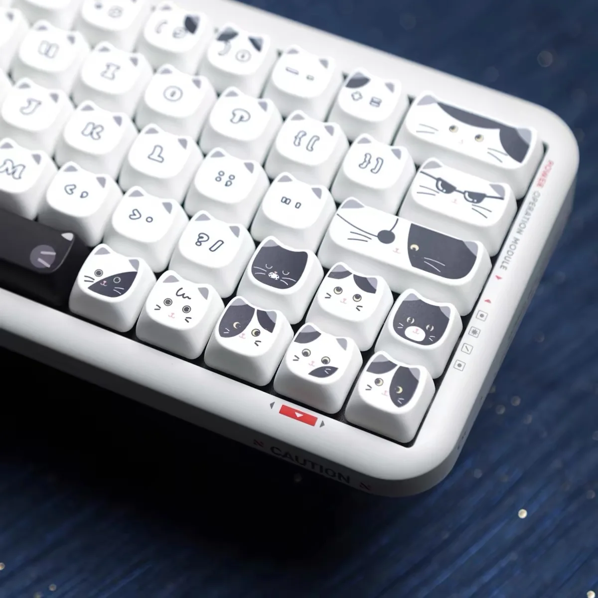 Perfect Gift Cat Keycaps at Rockatship