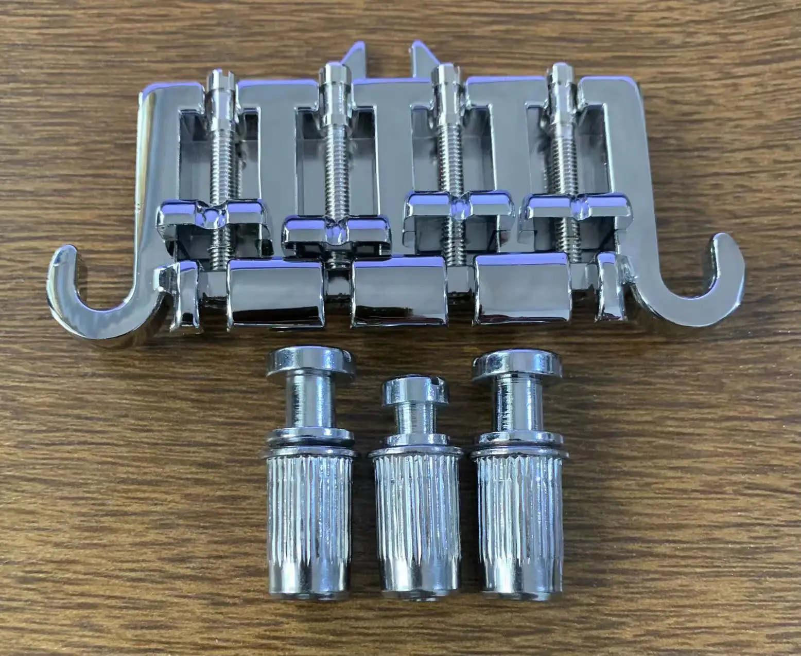 プロフェッショナル 4 弦ベースギターブリッジ/テールピース