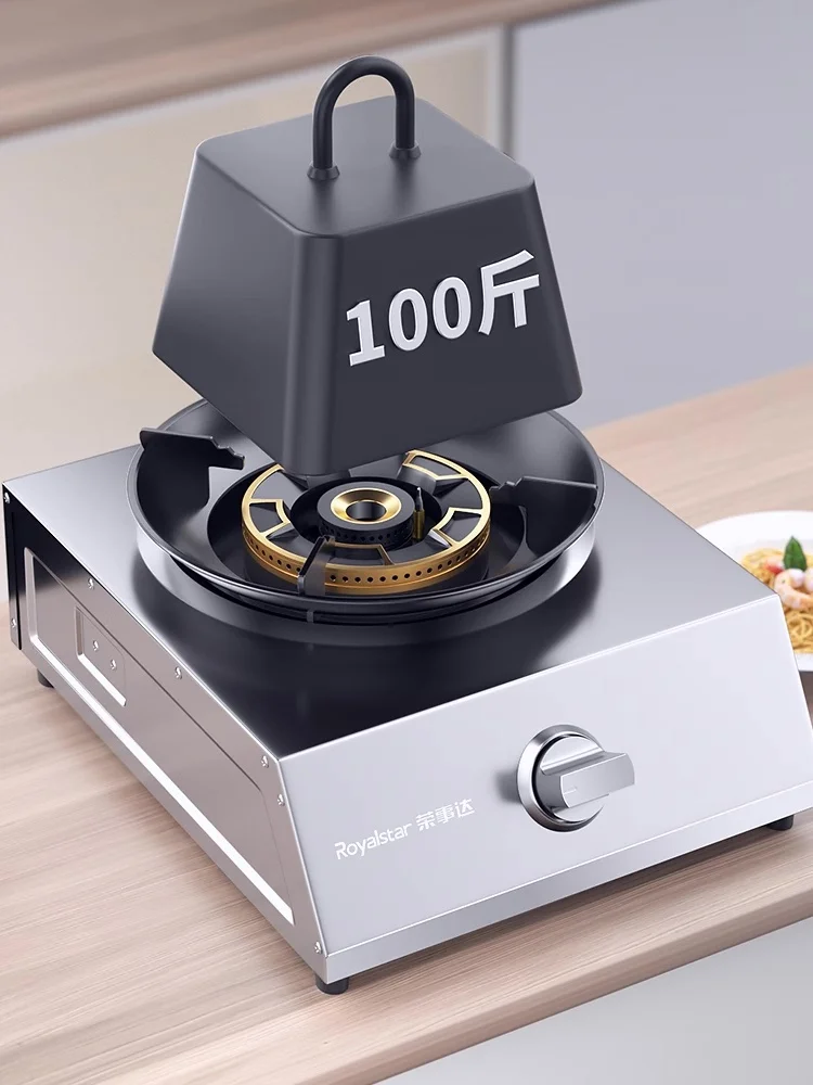 Copper cover Cooktops burner Energy saving gas stove 1 burner Natural liquefied gas cooktop Stainless steel cooktop stove