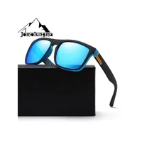 Gafas de sol cuadradas UV400 para hombre y mujer, lentes de protección UV para deportes al aire libre, moda