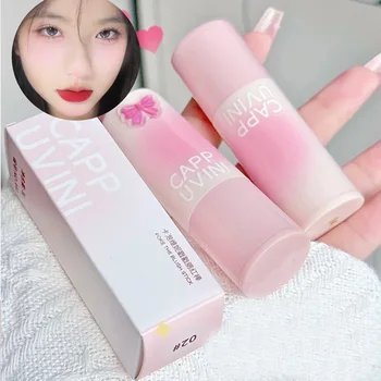 CAPPUVINI Blush Stick Soft Face Brightening Contouring Shadow Blusher Powder Peach Pinkish Cheek Tint Korean Makeup Cosmetics