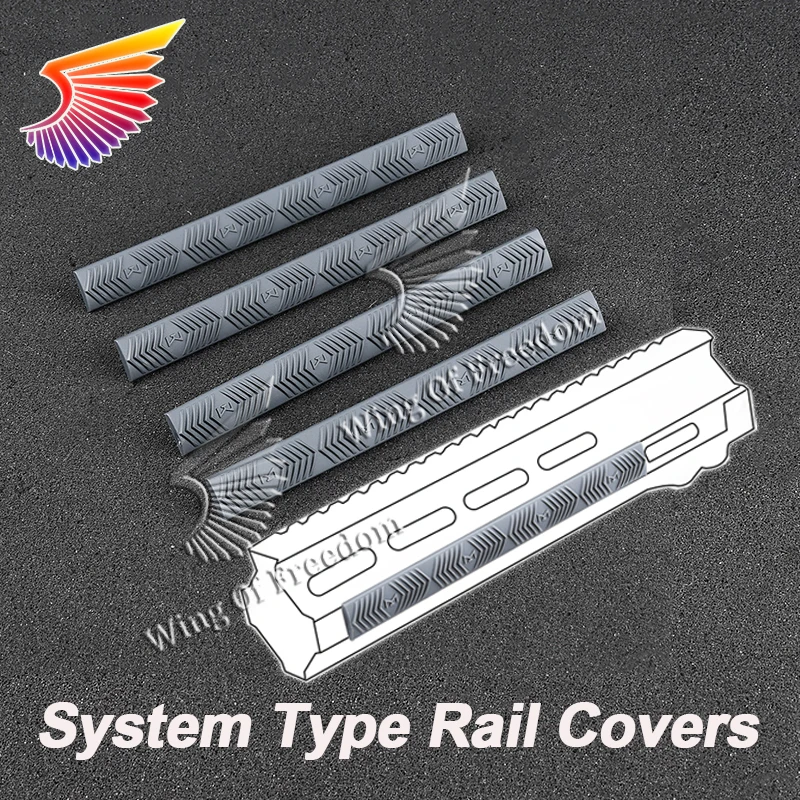 KEYMOD-Kit-de-montaje-de-Panel-de-riel-MLOK-cubiertas-de-riel-para ...