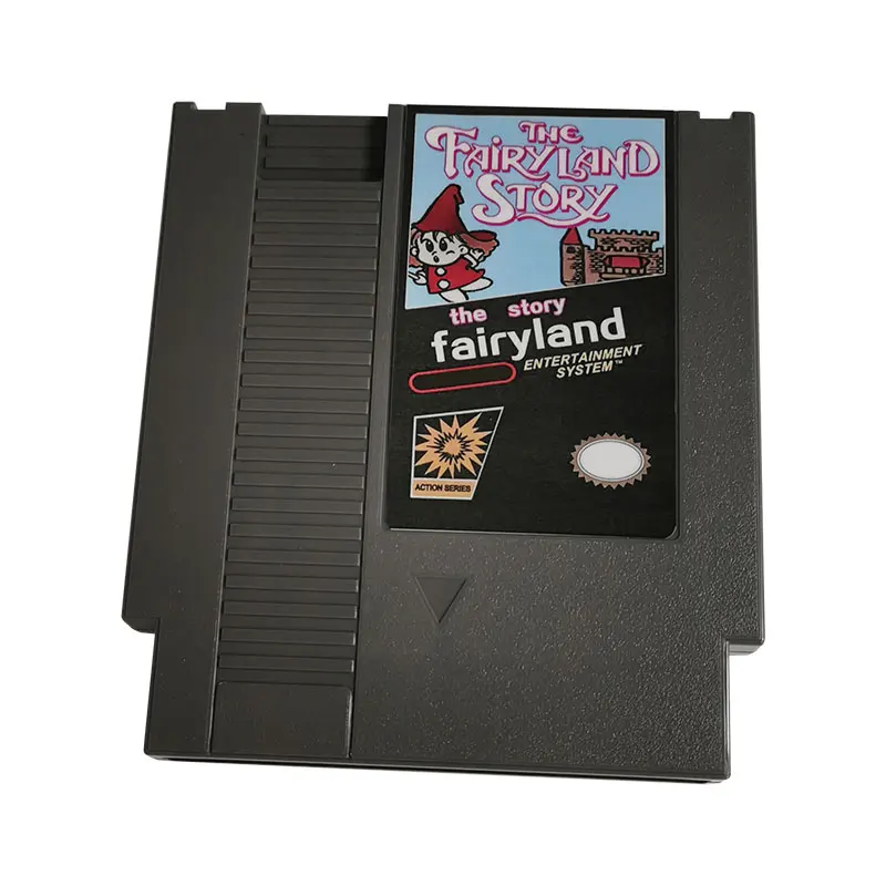 

Classic Game The Fairyland Story For NES Super Games Multi Cart 72 Pins 8 Bit Game Cartridge,for NES Retro Game Console