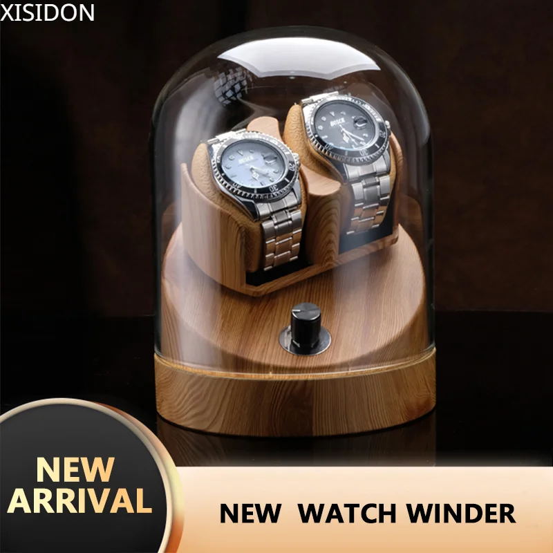 

Original Wood Antimagnetic Shaker Mechanical Watch Household Automatic Rotating Watch Shaker Rotating Placer Self Swinging Shake