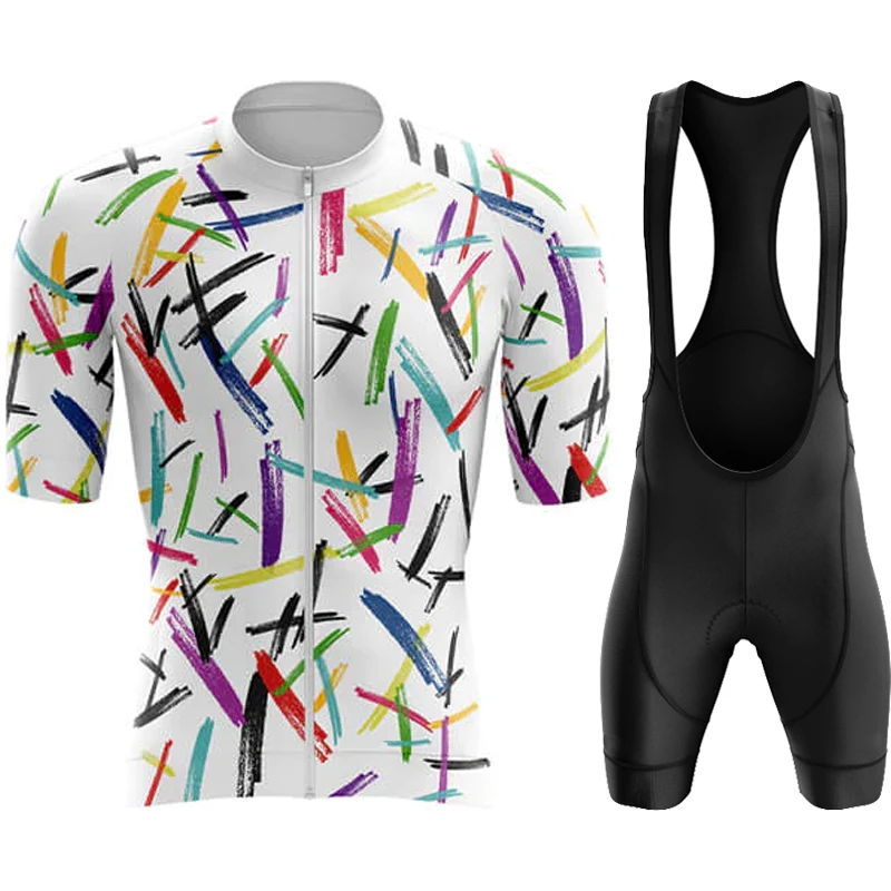 

Men's Cycling Jacket Sports Set Male Tricuta Man Road Bike Uniform 2023 Pants Shorts Clothing Jersey Mtb Clothes Triatlon Suit