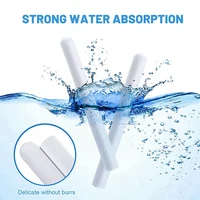 4Pc Drying Rod Stick Diatomite Moisture Absorbing Stick Clean Water Absorption Rod Diatomite Earth Desiccant For Laundry 2