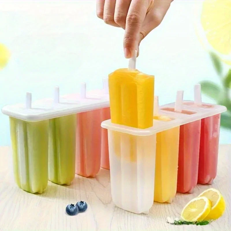 Reusable DIY Ice Cream Mold Kit for Kids Home Kitchen