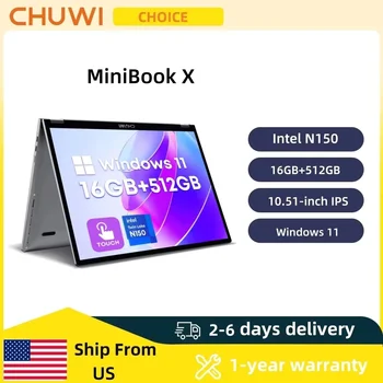 CHUWI MiniBook X 2-in-1 Touch Laptop 1