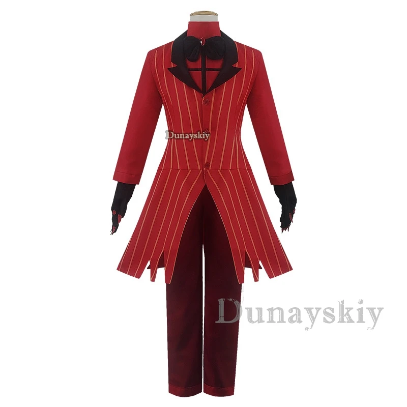 

ALASTOR Carnival Costume Kids Wig Woman Cosplay Women's Costumes Anime Girl Men's Boys Adult Sexy Halloween Clothing Children