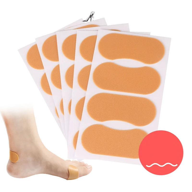 10pcs Gel Shoes Stickers Invisible High Heel Toe Protector Anti Wear Pain Patch Foot Care Pads