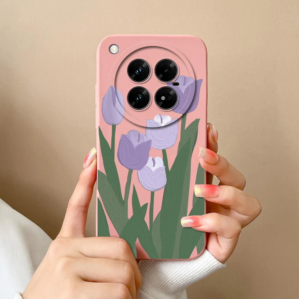 Coconut Tree Soft Liquid Silicone Phone Case - Full Protection Back Cover